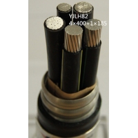 供应翼航YJLH82 4*400+1*185 铝合金带铠装聚氯乙烯护套足方足米