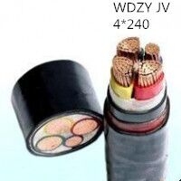 供应翼航WDZYJV 4*240 铜芯低烟无卤优质电力电缆 足方足米