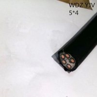 供应翼航WDZYJV 5*4 铜芯低烟无卤优质电力电缆 足方足米