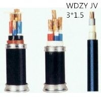 供应翼航WDZYJV 3*1.5 铜芯低烟无卤优质电力电缆 足方足米