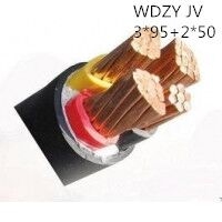 供应翼航WDZYJV 3*95+2*50 铜芯低烟无卤优质电力电缆 足方足米