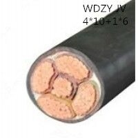 供应翼航WDZYJV 4*10+1*6 铜芯低烟无卤优质电力电缆 足方足米