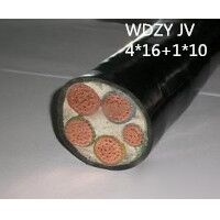 供应翼航WDZYJV 4*16+1*10 铜芯低烟无卤优质电力电缆 足方足米