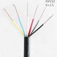 供应翼航KVV22 6*2.5 铜芯钢带铠装控制电缆 足方足米 保质保量