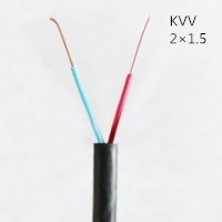供应翼航KVV 2*1.5 铜芯控制电缆 足方足米 保质保量