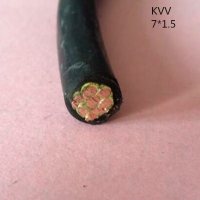 供应翼航KVV 7*1.5 铜芯控制电缆 足方足米 保质保量