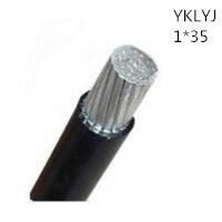 供应翼航JKLYJ 1×35  铝芯聚氯乙烯绝缘架空电缆 厂家直销 国标正品 足方足米
