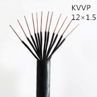 供应翼航KVVP 12*1.5 铜芯屏蔽控制电缆 足方足米 保质保量