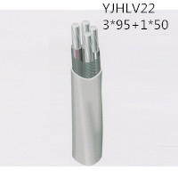 供应翼航YJHLV22 3*95+1*50 铝合金钢带铠装电力电缆 足方足米 保...