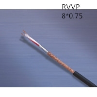 供应翼航线缆 RVVP8*0.75  铜芯屏蔽软护套线 足方足米 保质保量 