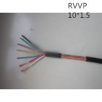 供应翼航线缆 RVVP10*1.5  铜芯屏蔽软护套线 足方足米 保质保量 