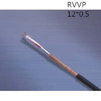 供应翼航线缆 RVVP12*0.5  铜芯屏蔽软护套线 足方足米 保质保量 