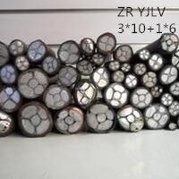 供应翼航ZR-YJLV 3×10+1×6  交联聚乙烯绝缘聚氯乙烯护套铝芯电缆 ...