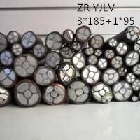 供应翼航ZR-YJLV 3×185+1×95  交联聚乙烯绝缘聚氯乙烯护套铝芯电...