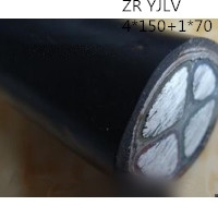 供应翼航ZR-YJLV 4×150+1×70  交联聚乙烯绝缘聚氯乙烯护套铝芯电缆 厂家直销国标正品足方足米