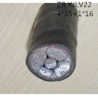 供应翼航ZR-YJLV22 4×35+1×16  铝芯交联聚乙烯绝缘钢带铠装聚氯乙烯护套电力电缆 厂家直销国标正品足方足米