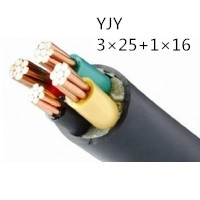 供应翼航YJY 3×25+1×16  铜芯交联聚乙烯绝缘聚乙烯护套电力电缆 厂家直销国标正品足方足米