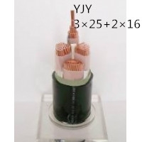 供应翼航YJY 3×25+2×16 铜芯交联聚乙烯绝缘聚乙烯护套电力电缆厂家直销...