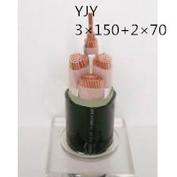 供应翼航YJY 3×150+2×70 铜芯交联聚乙烯绝缘聚乙烯护套电力电缆厂家直...