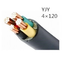 供应翼航YJY 4×120 铜芯交联聚乙烯绝缘聚乙烯护套电力电缆厂家直销国标正品足方足米