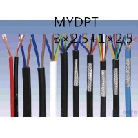 供应翼航线缆 MYDPT 3*2.5+1*2.5煤矿用移动金属屏蔽橡套软电缆足方足米