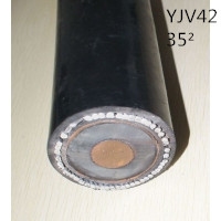 供应翼航线缆YJV42 35平方 铜芯钢带铠装护套优质电力电缆 足方足米 保质保量