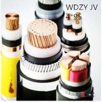 供应翼航WDZYJV 4*95 铜芯低烟无卤阻燃电力电缆足方足米