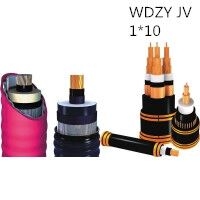 供应翼航WDZYJV 1*10 铜芯低烟无卤阻燃电力电缆足方足米