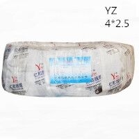 供应翼航线缆YZ 4*2.5 中型橡套电缆 足方足米