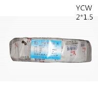 供应翼航线缆YCW 2*1.5 国标铜芯重型通用橡套电缆 足方足米