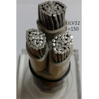 翼航优质线缆YJLV32  0.6/1kV  3x150交联聚乙烯绝缘细钢丝铠装聚氯乙烯护套电力电缆国家正品厂家直销