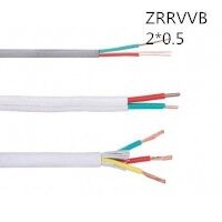 供应翼航线缆 ZR-RVVB2*0.5 护套电线 足方足米 保质保量 