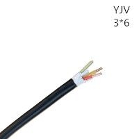 供应翼航线缆YJV 3*6 交联护套电力电缆  足方足米 保质保量
