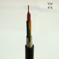 供应翼航线缆YJV 4*6 交联护套电力电缆  足方足米 保质保量