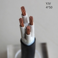 供应翼航线缆YJV 4*50 交联护套电力电缆  足方足米 保质保量