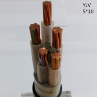 供应翼航线缆YJV 5*10 交联护套电力电缆  足方足米 保质保量