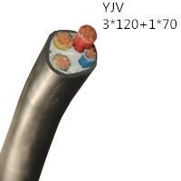 供应翼航线缆YJV 3*120+1*70 交联护套电力电缆  足方足米 保质保量