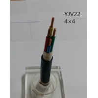 供应翼航线缆YJV22 4*4 钢带铠装优质电缆  足方足米 保质保量
