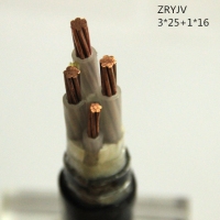 翼航线缆厂家直销ZRYJV 0.6/1kV  3X25+1X16阻燃型交联聚乙烯绝缘聚氯乙烯护套铜芯国标正品电力电缆