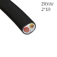 翼航正品优质线缆ZRYJV  0.6/1kV   2X10 阻燃交联聚乙烯绝缘两芯聚氯乙烯护套国标电力电缆厂家直销