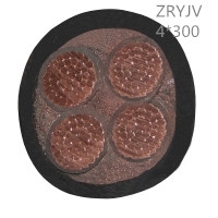 翼航正品优质线缆ZRYJV  0.6/1kV   4x300 阻燃交联聚乙烯绝缘...