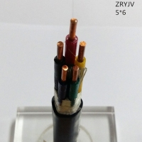  翼航线缆厂家直销  ZRYJV  0.6/1kV   5x6优质电缆阻燃交联聚乙烯绝缘五芯聚氯乙烯护套电力电缆国标正品
