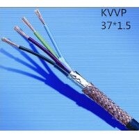 供应翼航KVVP 37*1.5 铜芯屏蔽控制电缆 足方足米 保质保量