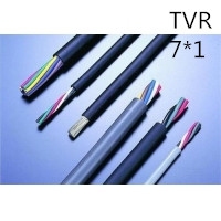 供应上海志惠TVR 7×1 铜芯优质天车电缆 足方足米