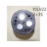 供应京一线缆YJLV22 3*35 铝芯钢带铠装护套优质电力电缆 足方足米 保质保量