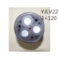 供应京一线缆YJLV22 3*120 铝芯钢带铠装护套优质电力电缆 足方足米 保质保量