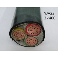 供应翼航线缆YJV22 3*400 铜芯钢带铠装护套优质电力电缆 足方足米 保质...
