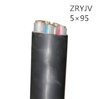 翼航线缆厂家直销  ZRYJV  0.6/1kV   5x95优质电缆阻燃交联聚...