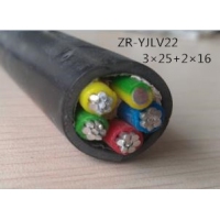 供应翼航ZR-YJLV22 3×25+2×16  铝芯交联聚乙烯绝缘钢带铠装聚氯乙烯护套电力电缆 厂家直销国标正品足方足米
