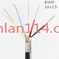供应翼航KVVP 14*2.5 铜芯屏蔽控制电缆 足方足米 保质保量